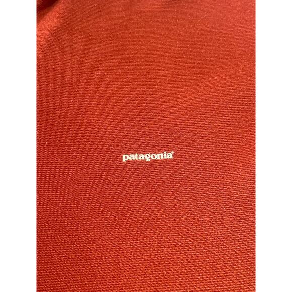 Patagonia Capilene Midweight Capilene Quarter Zip Baselayer Burnt Orange Size L - Picture 2 of 11